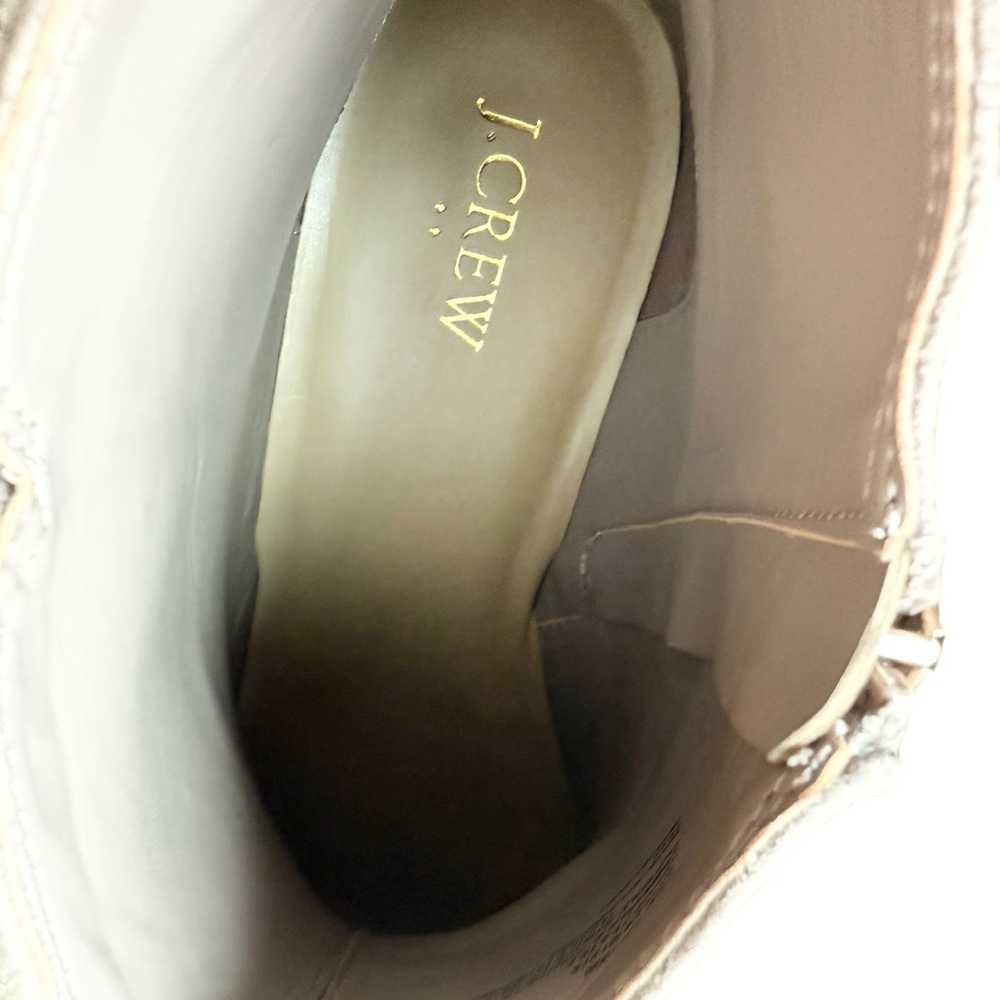 J. Crew Beige Suede Ankle Booties - Picture 9 of 15